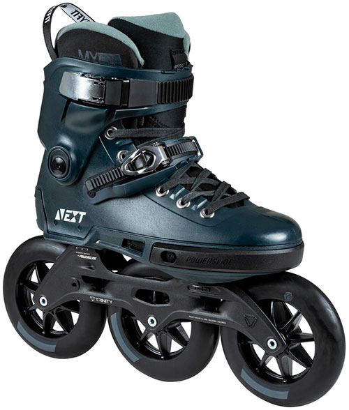 Freeskates with 3 wheels or triskates